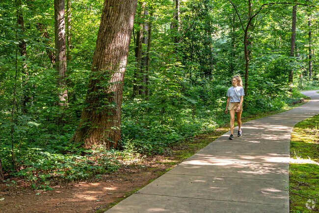 Head to Evergreen Nature Preserve for a long hike on the nature trail.