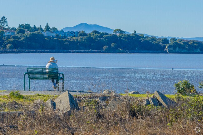 Old Town Pinole's Bayfront Park has some relaxing views of the Bay.