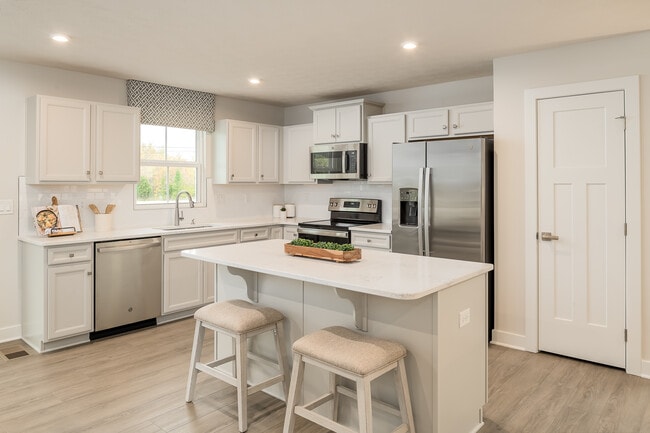 Don't worry about the wear and tear that comes with a resale home—enjoy high-quality, upgraded finishes from day one to create a touch of luxury in your new home! Plan your visit!