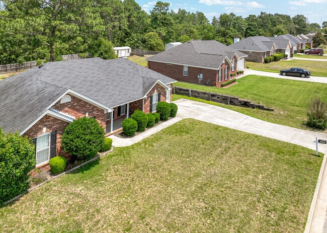 Brick bungalows and ranch style homes are an option in Belair.