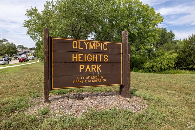 Oak Hills residents enjoy all the green areas and play equipment at Olympic Heights Park.