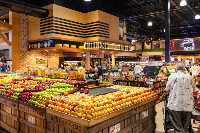 Seed to Table is a very popular grocery store with in-store entertainment near Camden Lakes.
