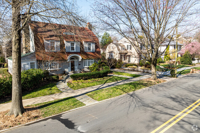 It's not uncommon to find Dutch Colonial homes side by side in Wawaset.