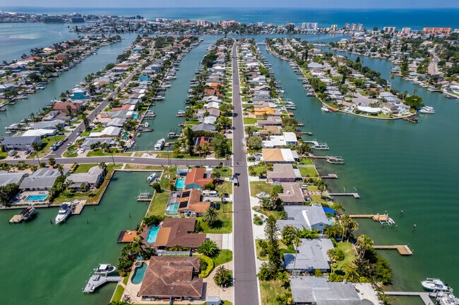 Living in Madeira Beach you will have your own private dock for your boat.