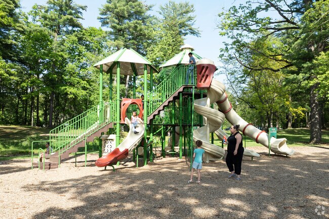 Have an adventure with friends or make a new one at Central Park's playground.