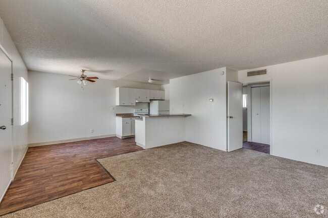 1 BR, 1 BA - 700 SF