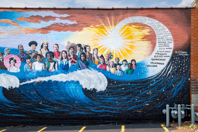 There are many ways to say hello in the diverse community of Hawthorne, Illinois.