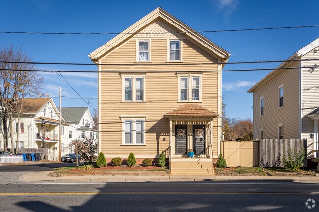 Multi family homes are a common sight in the beautiful neighborhood of Monastery Heights, RI