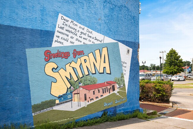 Smyrna Downtown Mural 1of5
