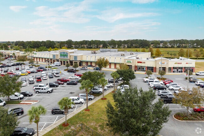 There are a variety of retail and dining options in Fellowship, Florida.