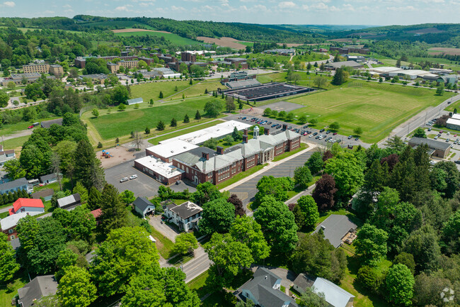 Edward R Andrews Elementary School is located in rural Morrisville, NY.