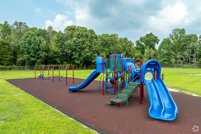 Students can make new friends at the playground at Cherry Street Elementary School.