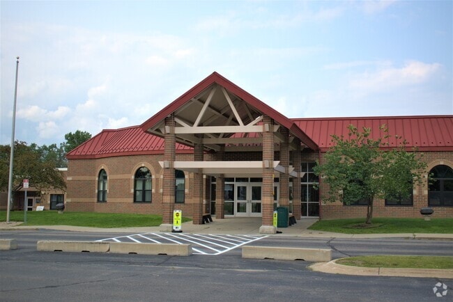 Hartland M.S. At Ore Creek building in Outlying Livingston County.