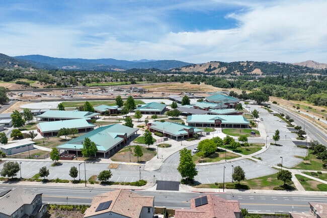 Solorsano Middle School has a beautiful campus for its students.