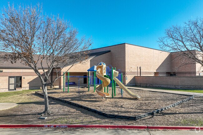 Students at Hightower Elementary School have ample opportunity to run and play outside.