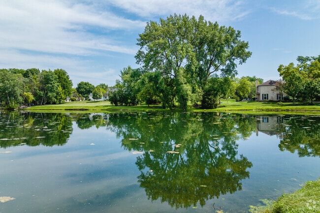Inverness residents can enjoy privacy with community ponds and fields to spread homes out.