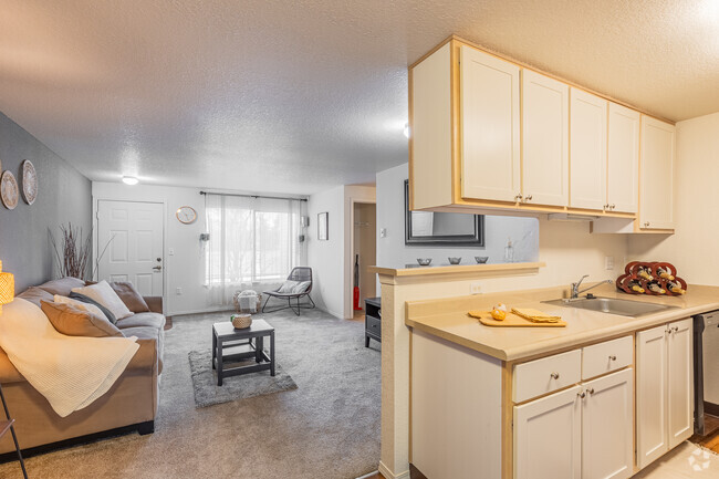 2BR, 1BA - 821SF Kitchen