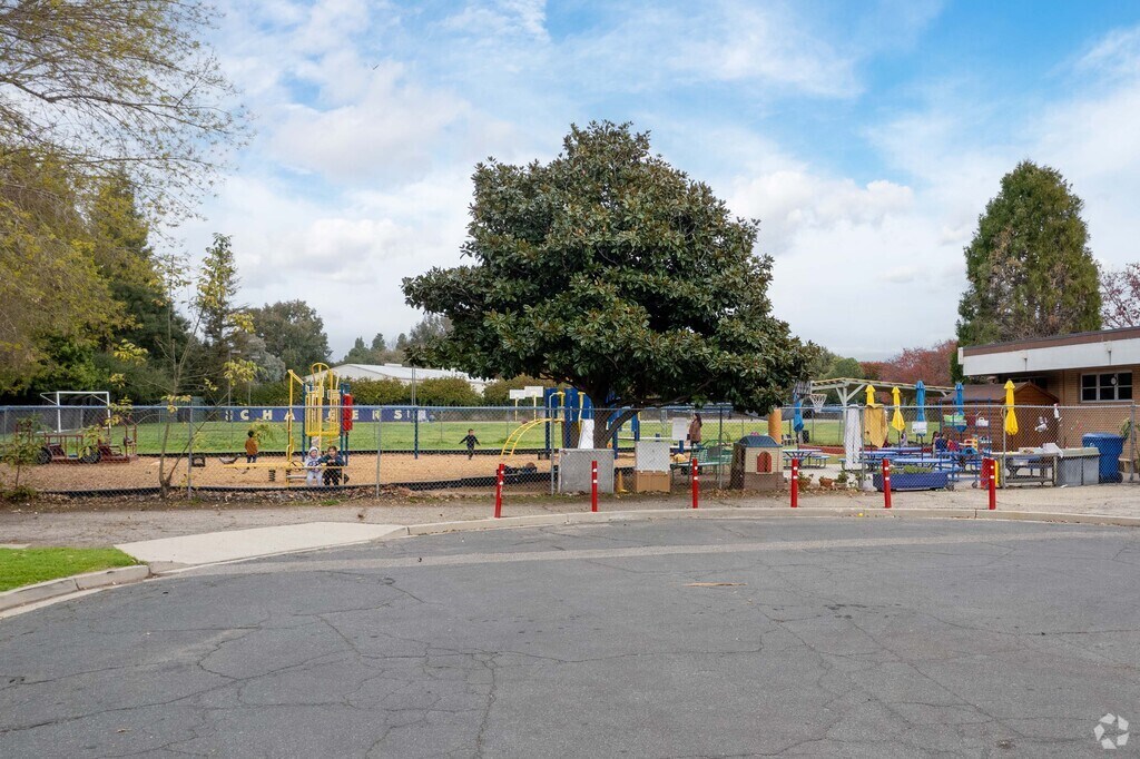 St. Raphael School has a large campus.