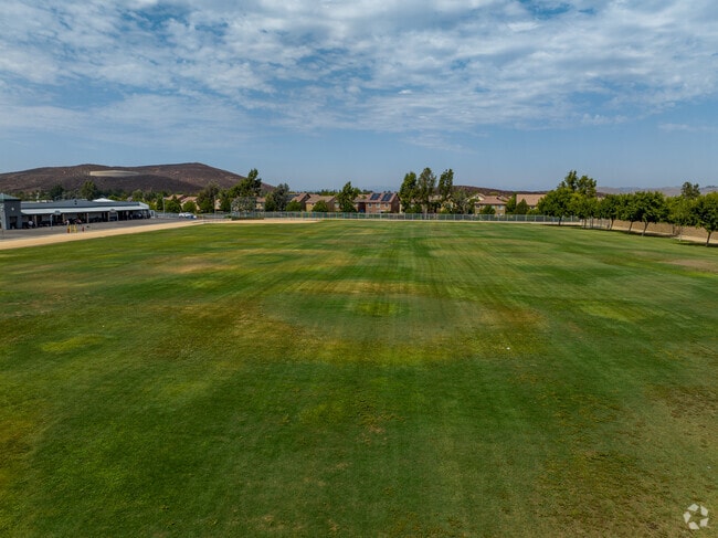Students at Bella Vista Middle School utilize the muti purpose sports field after school.