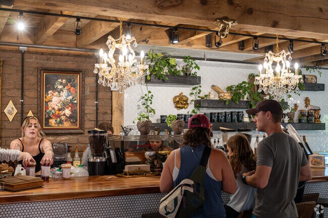 Cafe FeelLove's cozy atmosphere and hot coffee selection are the perfect spot for your morning.