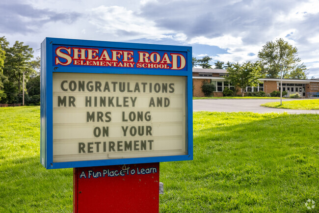 Sheafe Road Elementary School cares for its students and staff.
