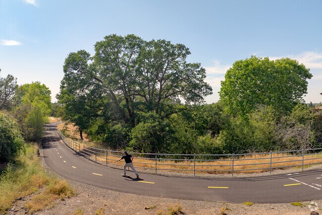 Secret Ravine-Sierra Bluff locals enjoy easy access to the False Ravine Park Trail.