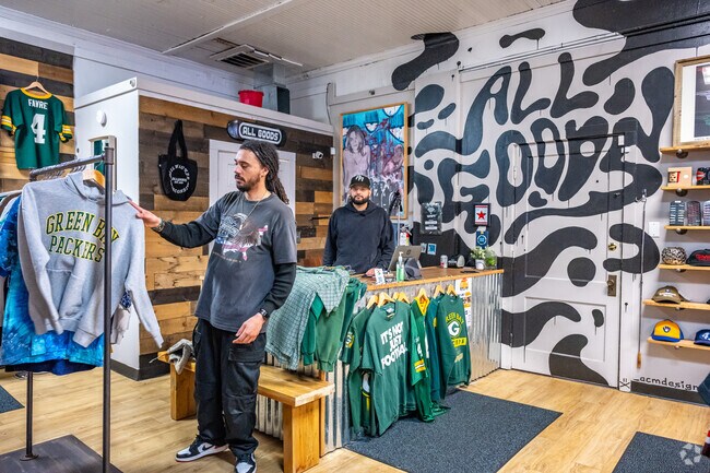 All Goods in the West Allis City Center, has vintage styles for all.