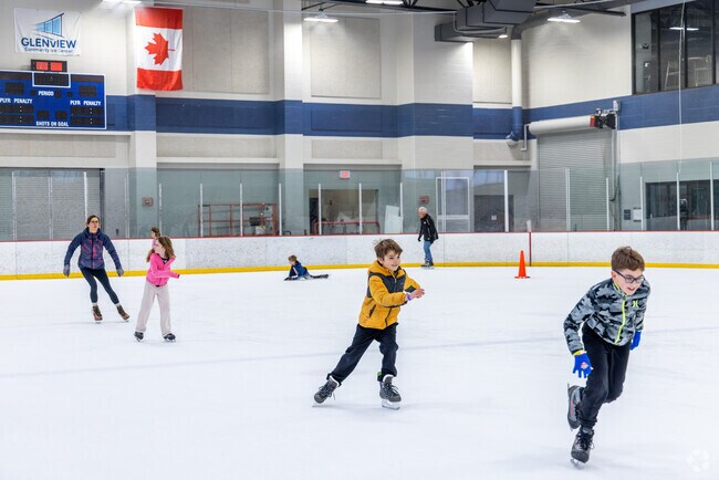 Stop by Turkey Skate at the Glenview Community Ice Center for some winter fun in Glenview.