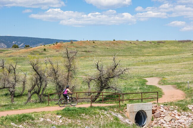 Sandstone Ranch Open Space near Perry Park has over 12 miles of trails that are worth exploring.