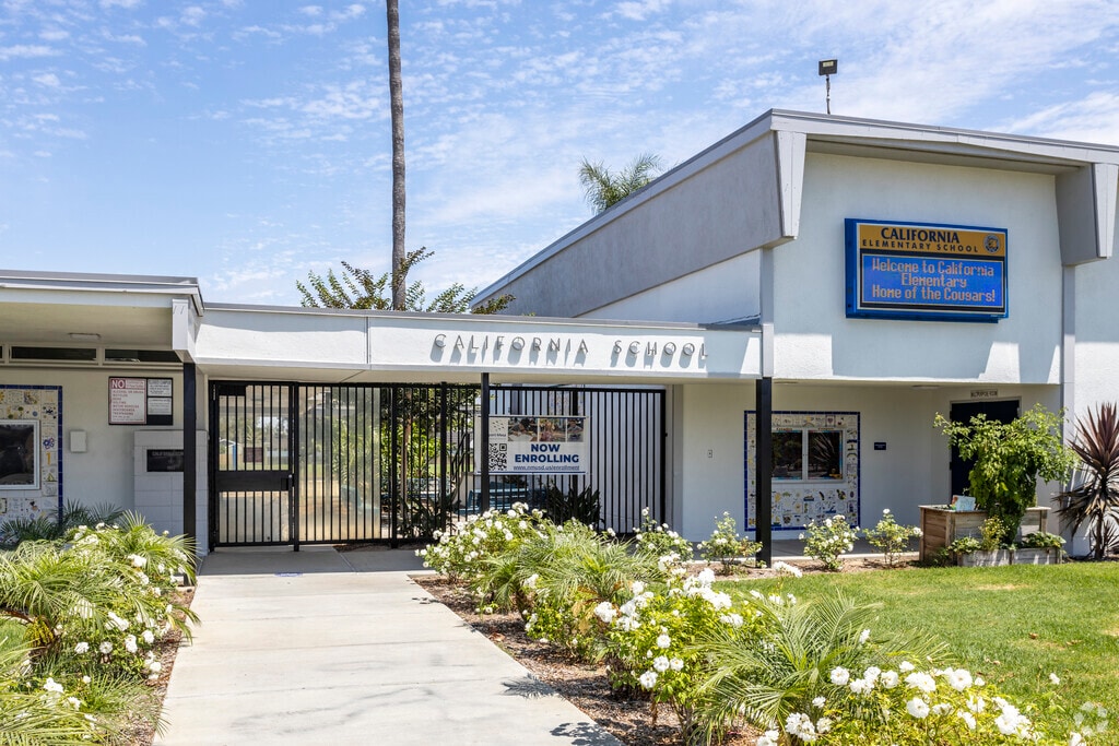 California Elementary School serves students in the Mesa Verde neighborhood of Costa Mesa.