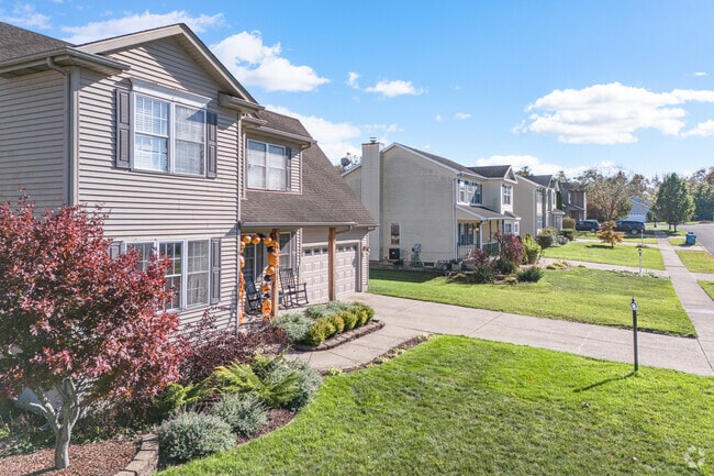 The residential streets are quiet and inviting in Hartsdale.