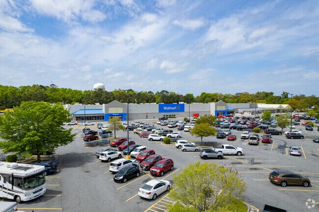Residents have ample access to groceries at the centrally located Walmart in Southwest Chat‎ham.
