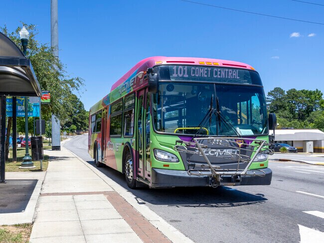 The COMET is a transit system for everyone and has regular stops in Seminary Ridge.