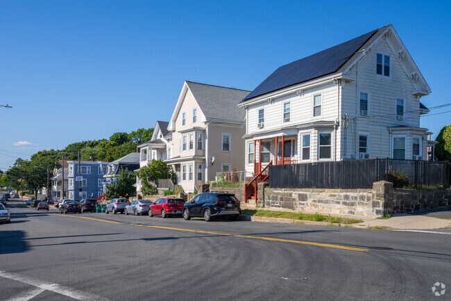 Some homes in Lynn English sit raised above busier roadways.