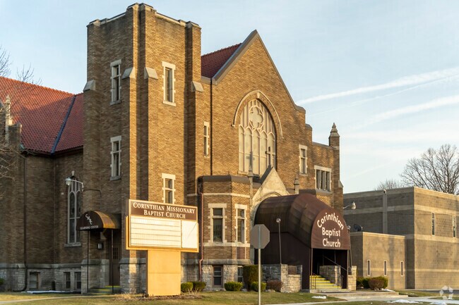 Corinthian Baptist Church is one of many options for Houghton Jones residents.