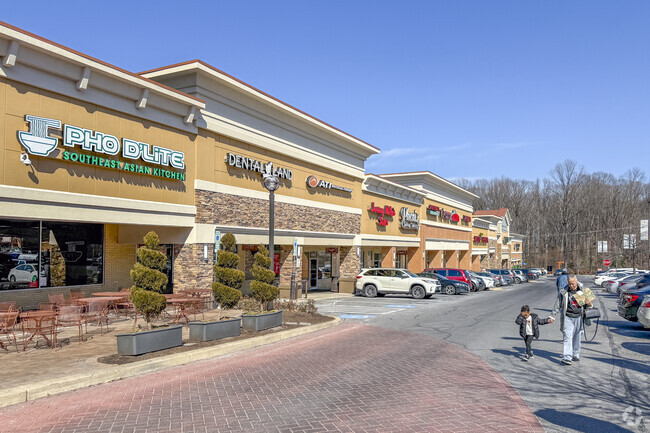Hilltop Plaza is just down the road from Overbrook and has big box stores, a grocery store and even a local eatery called Blue Sunday.
