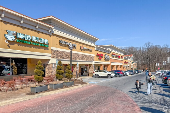 Hilltop Plaza is just down the road from Idlewild and has big box stores, a grocery store and a fitness center.