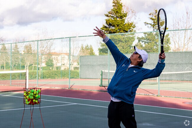 Challenge your friends to a game of Tennis at Eden Shores Tennis Courts.