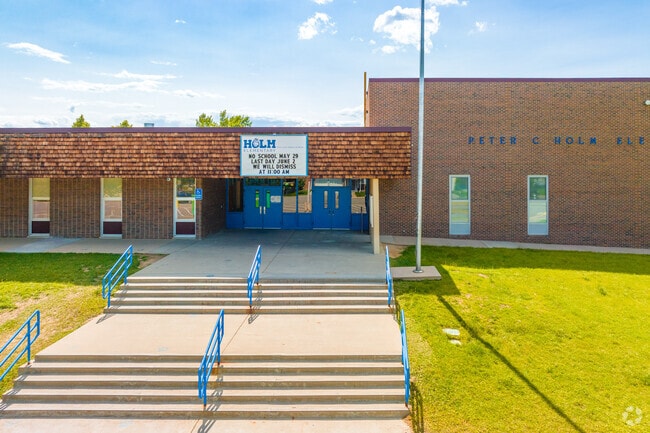 Holm Elementary School is a public pre-K and elementary school in Hampden.