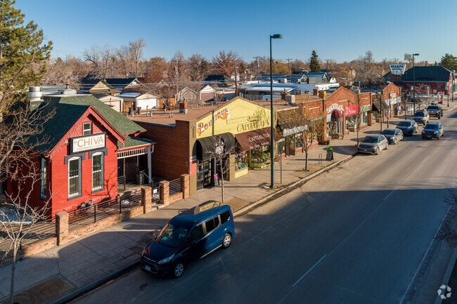 Overland's section of South Broadway is full of unique, colorful shops.