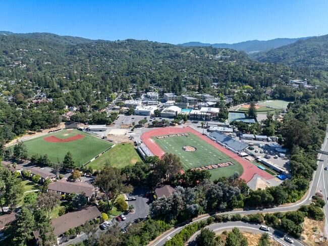 Top education at Los Gatos High in West Los Gatos.