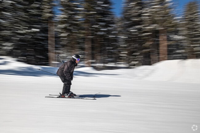 A skier enjoys a day at Brighton near Cottonwood Heights.