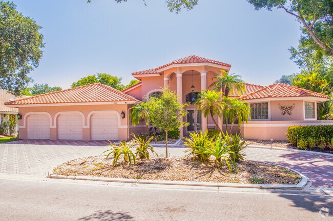 Large and spacious Mediterranean homes are the staple style of homes in Eagle Trace.