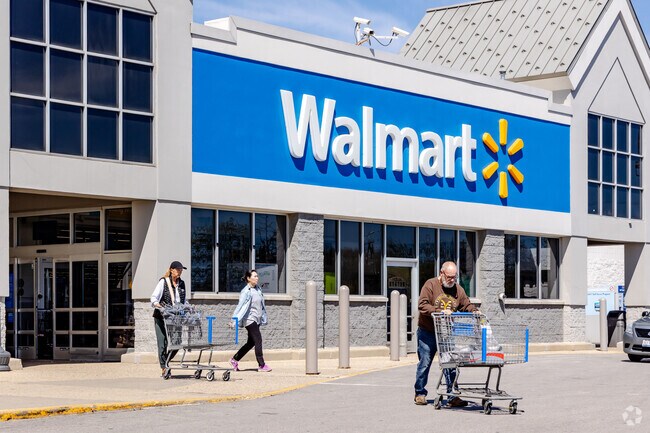 Residents of Busse Woods can find large retailers like Walmart in this neighborhood.