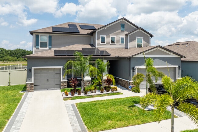 Belmont also has larger homes with dual garages.