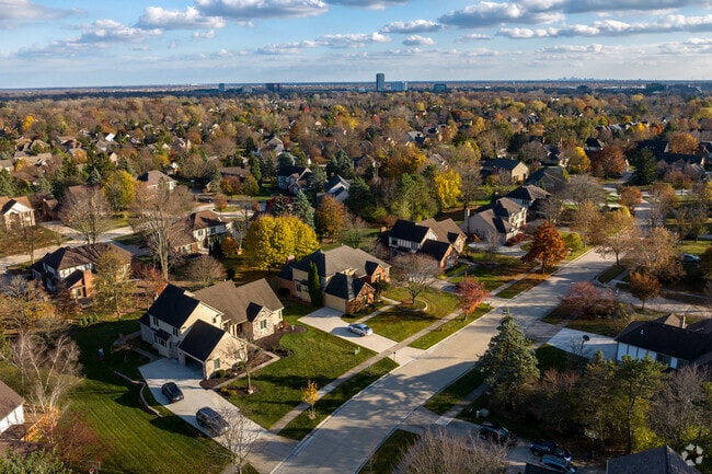 Troy is located in a suburban setting and is located a half hour from Detroit.