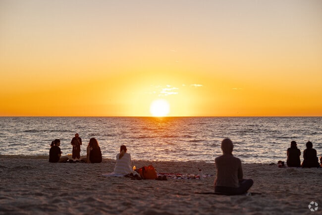 Pine Ridge is just minutes from the beach, a perfect setting for an idyllic sunset.