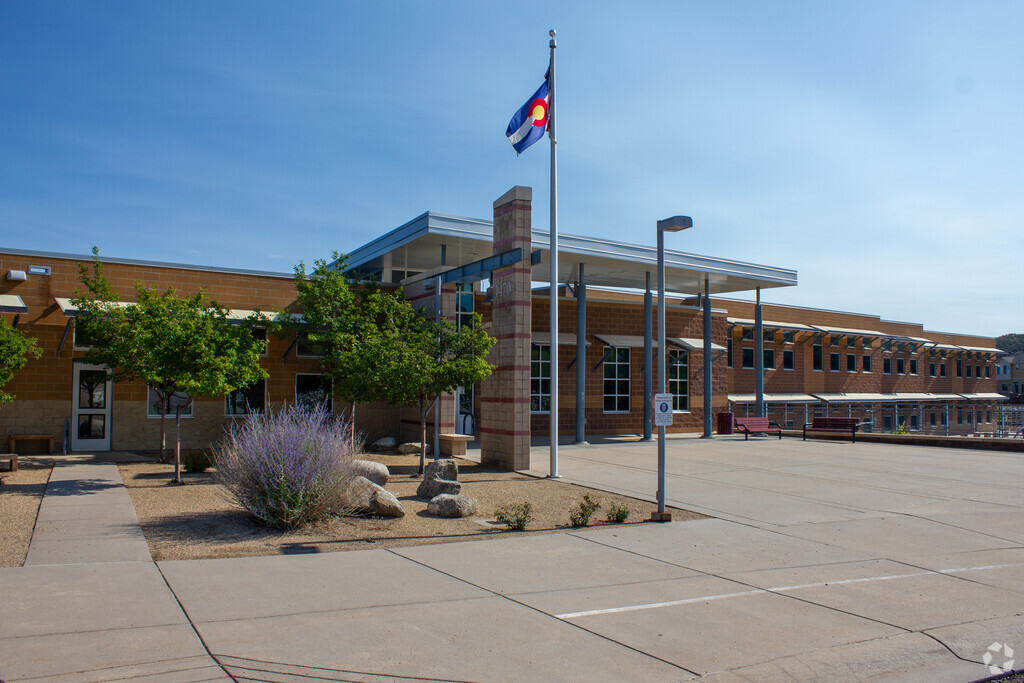 Clear Sky Elementary School building in Castle Rock.