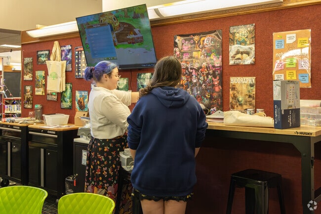 Guyandotte is full of historic character and the library is proud of the history.