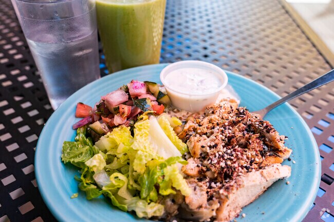 Laughing Planet is known for their healthy cuisine options in West University.